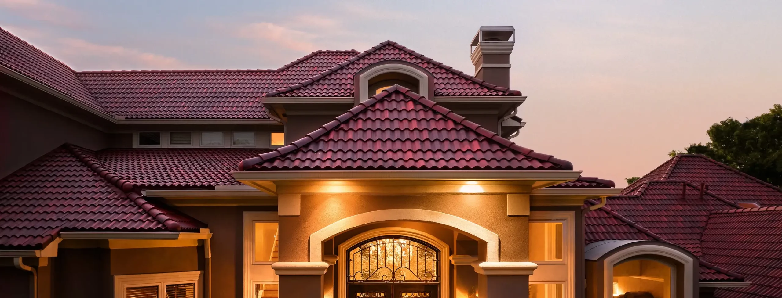 Indian Hill synthetic Spanish tile