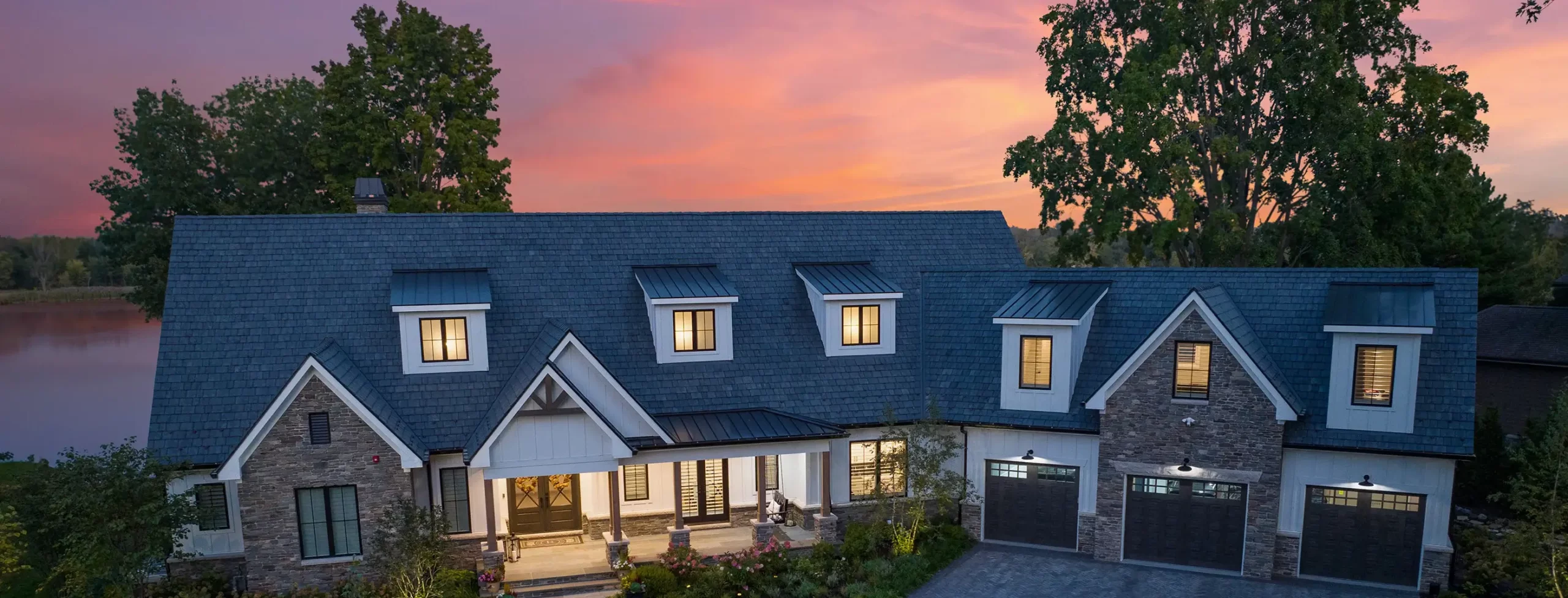 Indian Hill Brava slate roofing