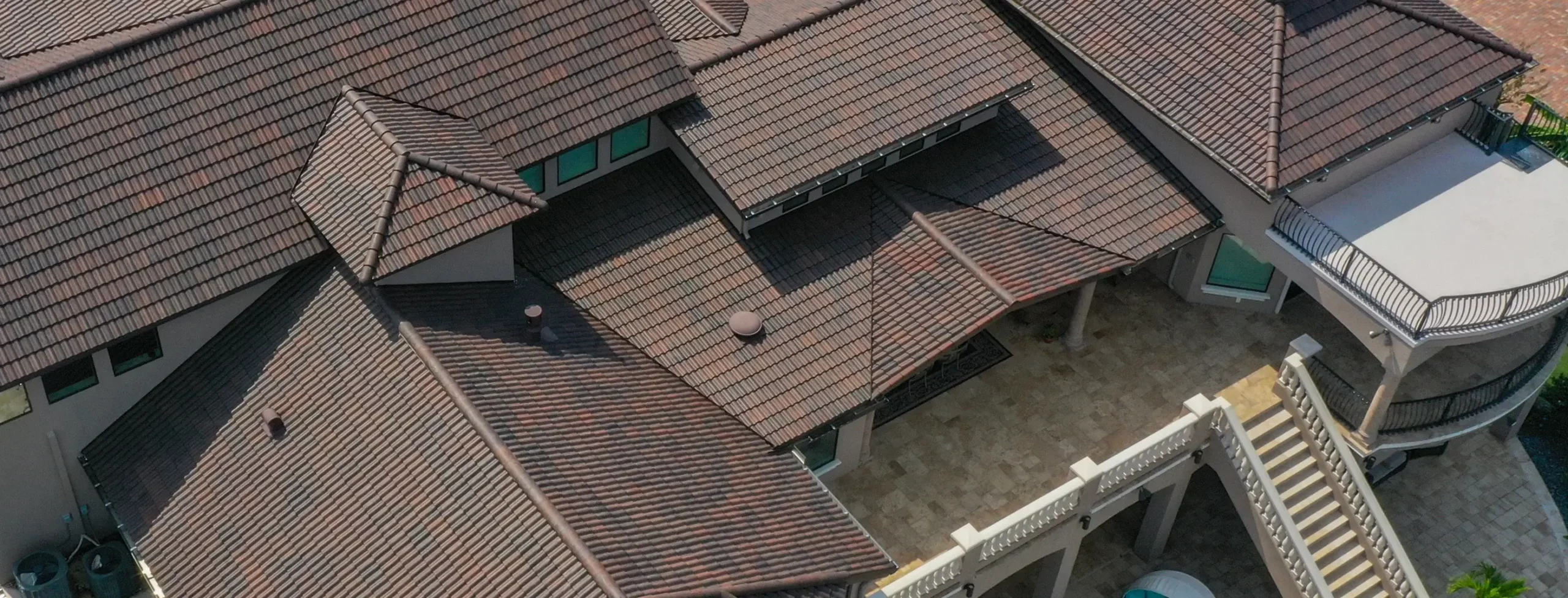 Indian Hill synthetic Spanish tile